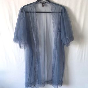 Victoria Secret Intimates Long Lace Cover Up